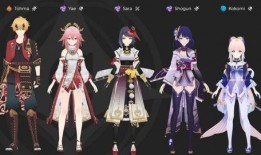 原神雷神最新模型爆料图,神秘力量觉醒，视觉盛宴即将开启