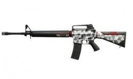 最新枪械皮肤爆料图片,炫酷图案惊艳亮相，枪战世界再添新风采